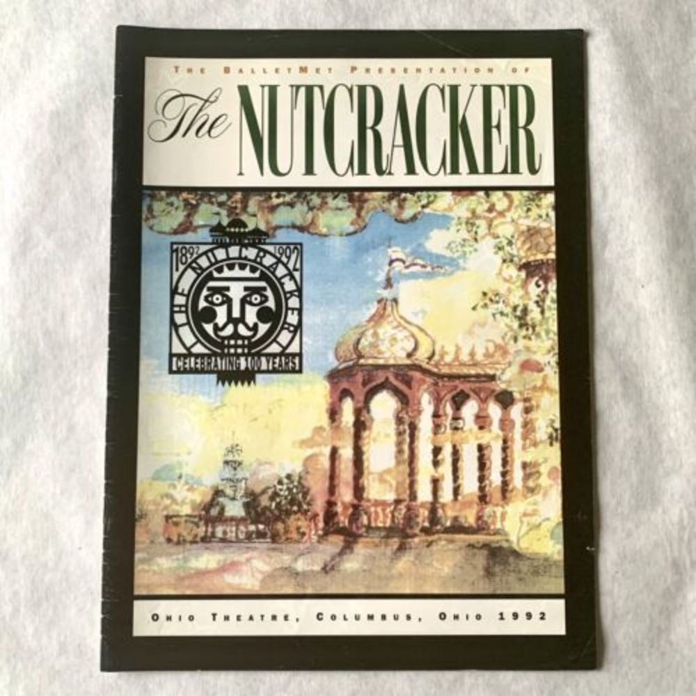 The Nutcracker Ballet Souvenir Program Columbus‎ Ohio 1992 W/Newspaper Articles